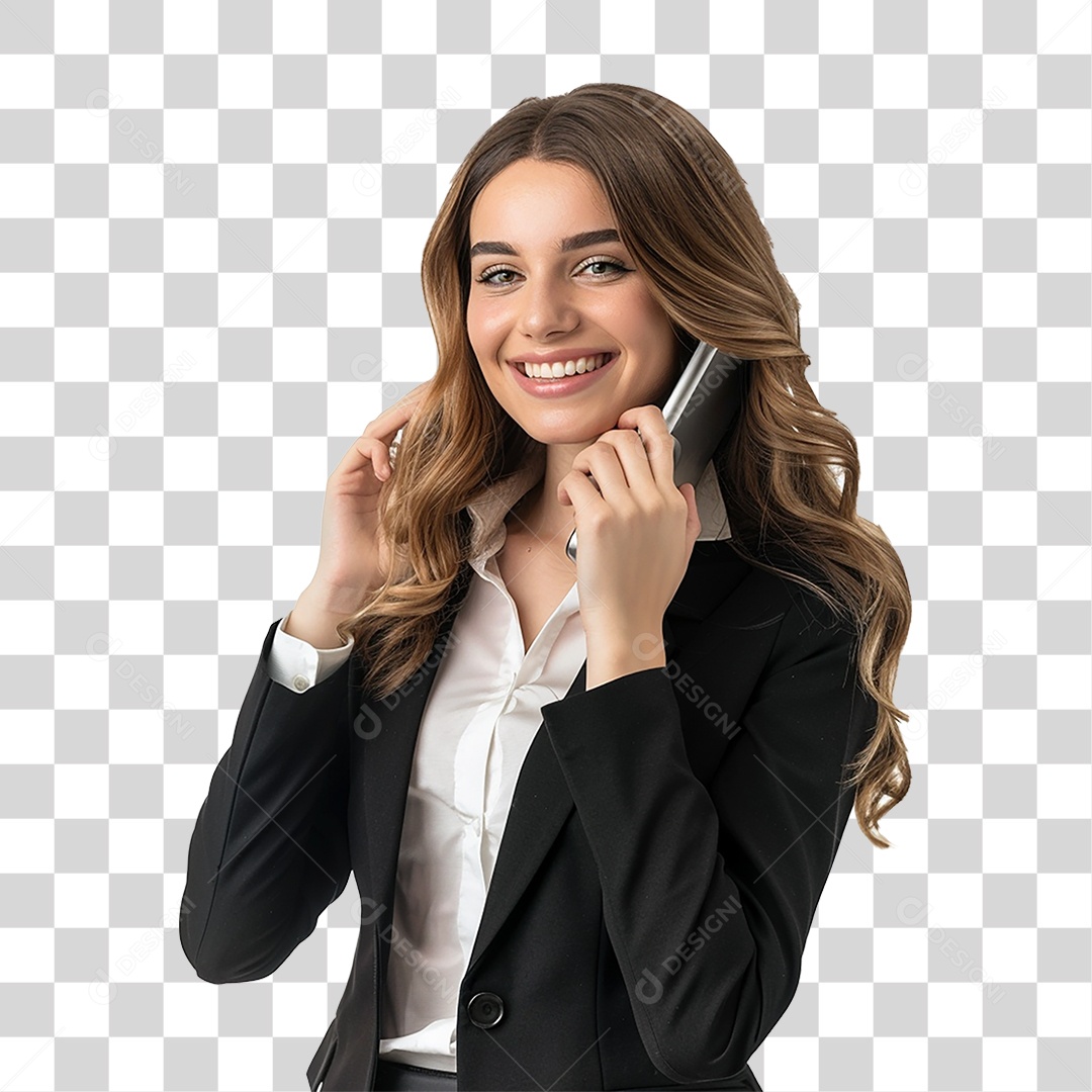 Mulher Secretaria PNG Transparente