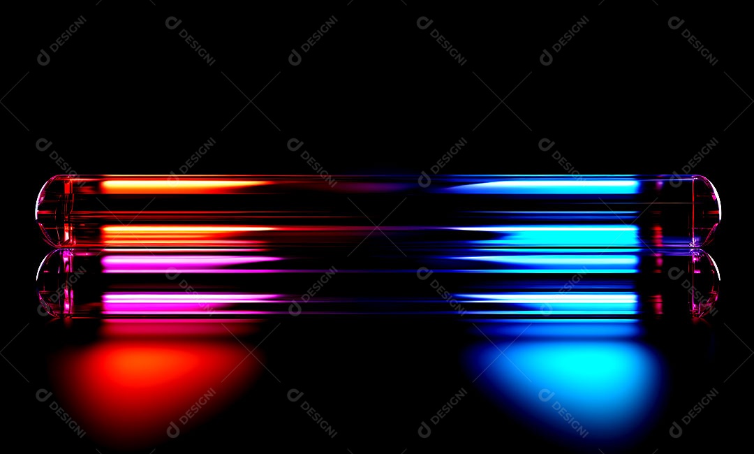 Fundo com padrão de luzes neon coloridas