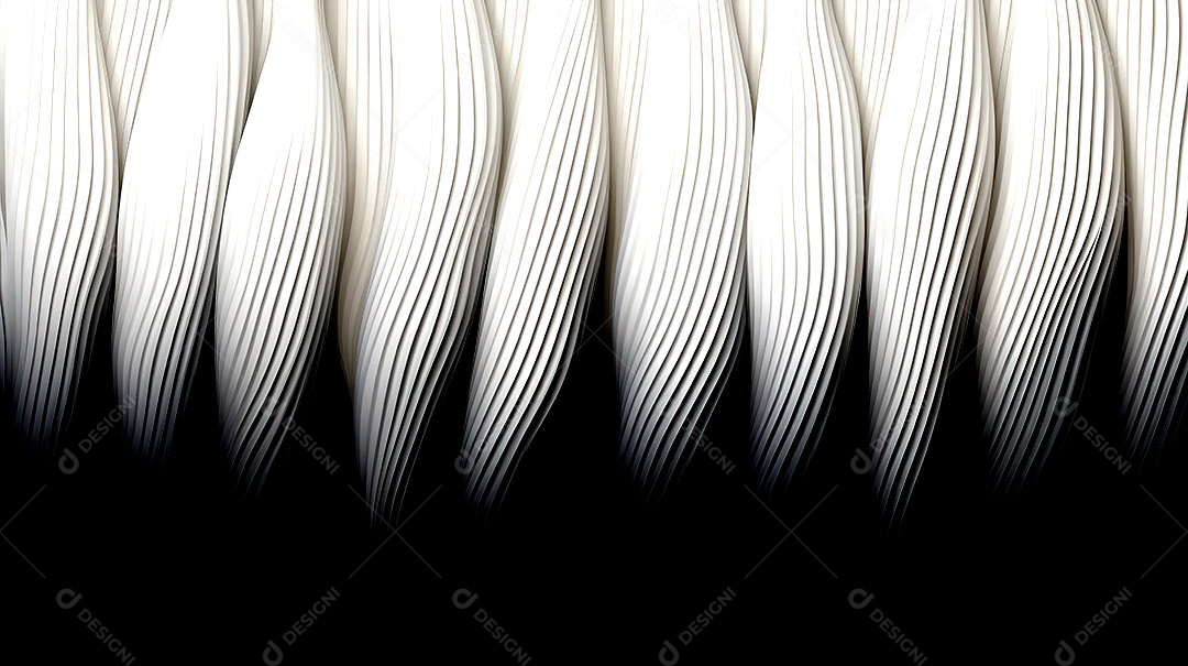 Linhas de esboço de arte a lápis preto e branco em diferentes padrões de fundos abstratos