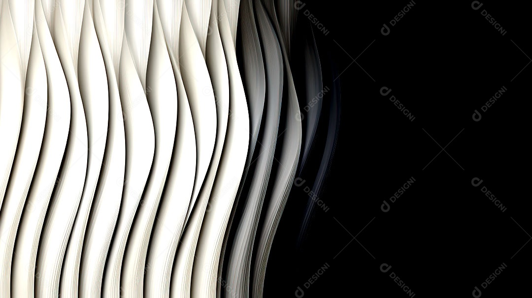 Linhas de esboço de arte a lápis preto e branco em diferentes padrões de fundos abstratos