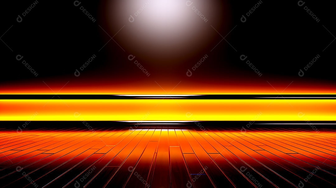 Fundo simples com luzes de tecnologia mínimas fundos de luzes de neon