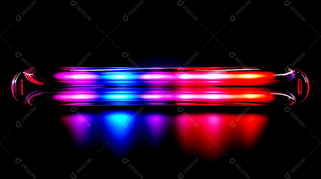 Fundo simples com luzes de tecnologia mínimas fundos de luzes de neon