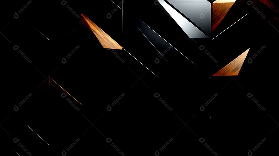 Fundo de parede semibrilhante com azulejos triangulares