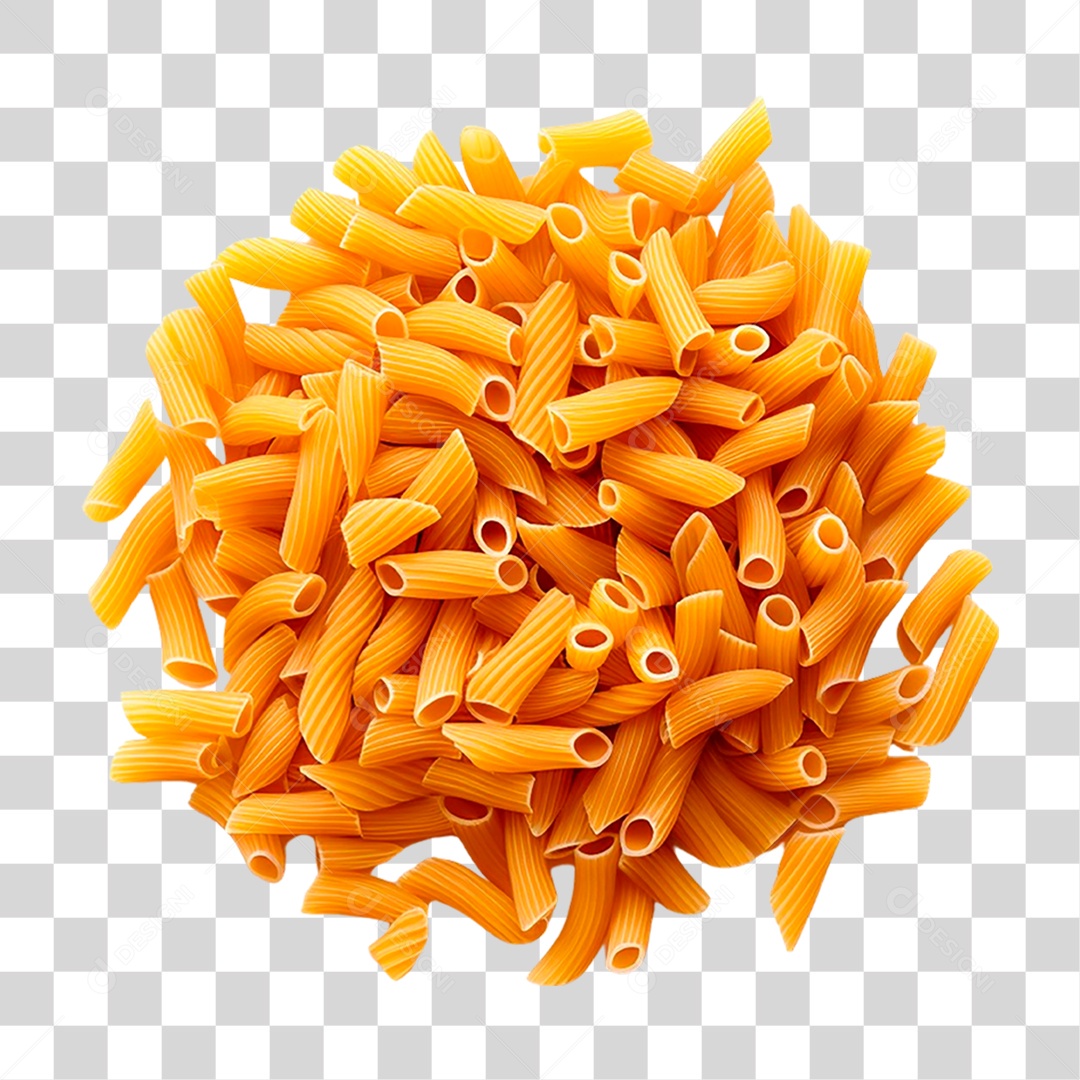 Macarrão Penne PNG Transparente
