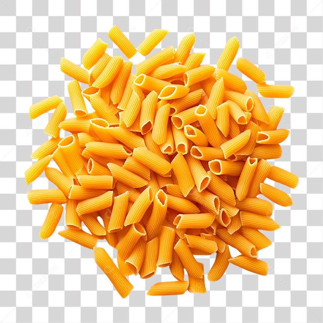 Macarrão Penne PNG Transparente