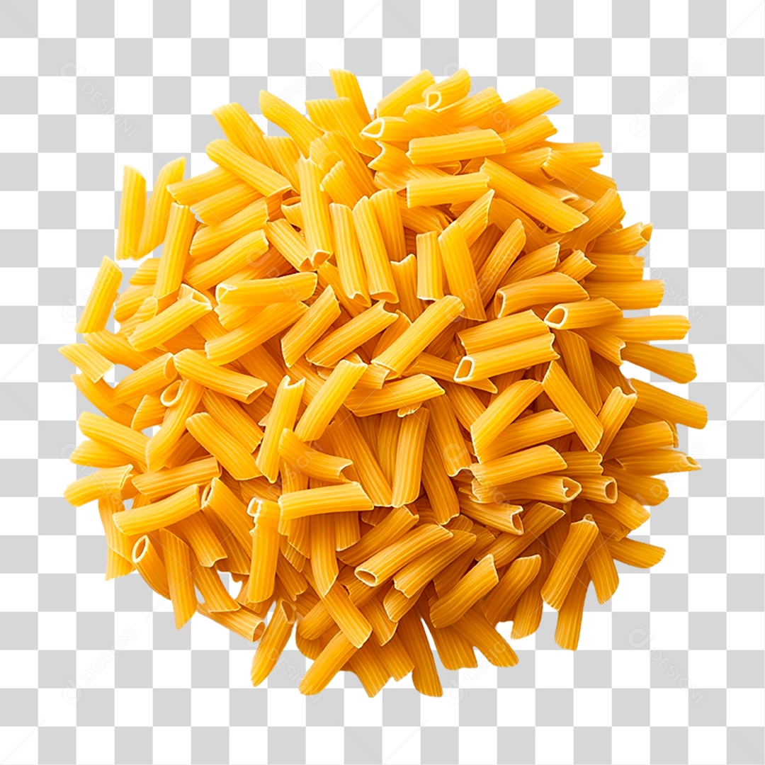 Macarrão Penne PNG Transparente