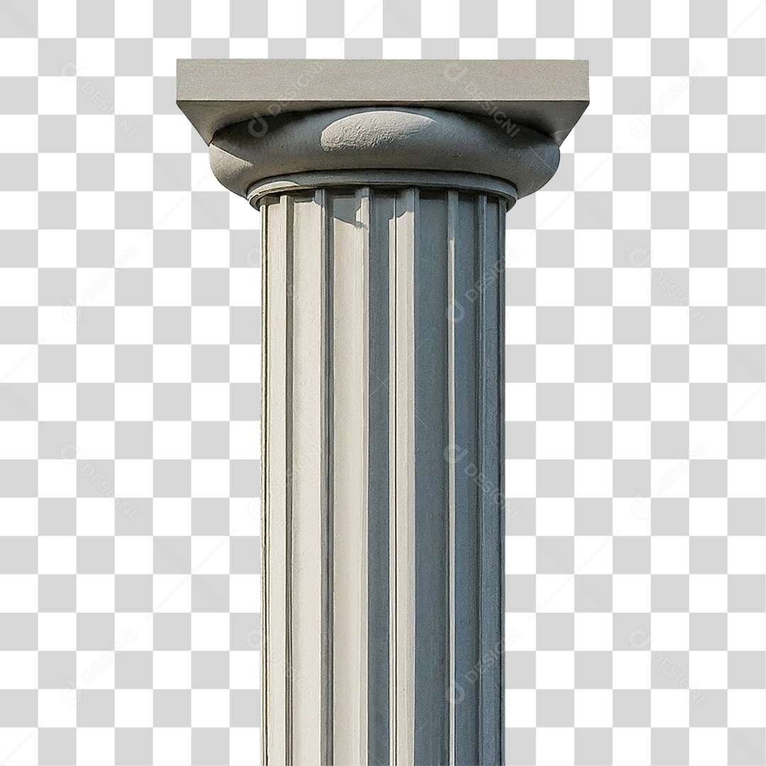 Coluna Estrutura Grega PNG Transparente