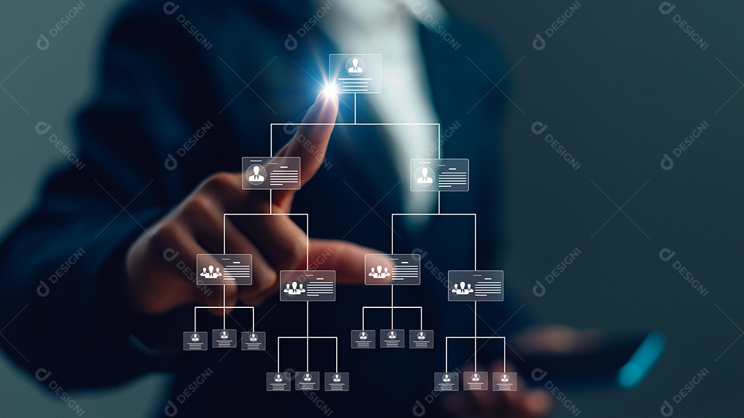 Pessoa de negócio empresária