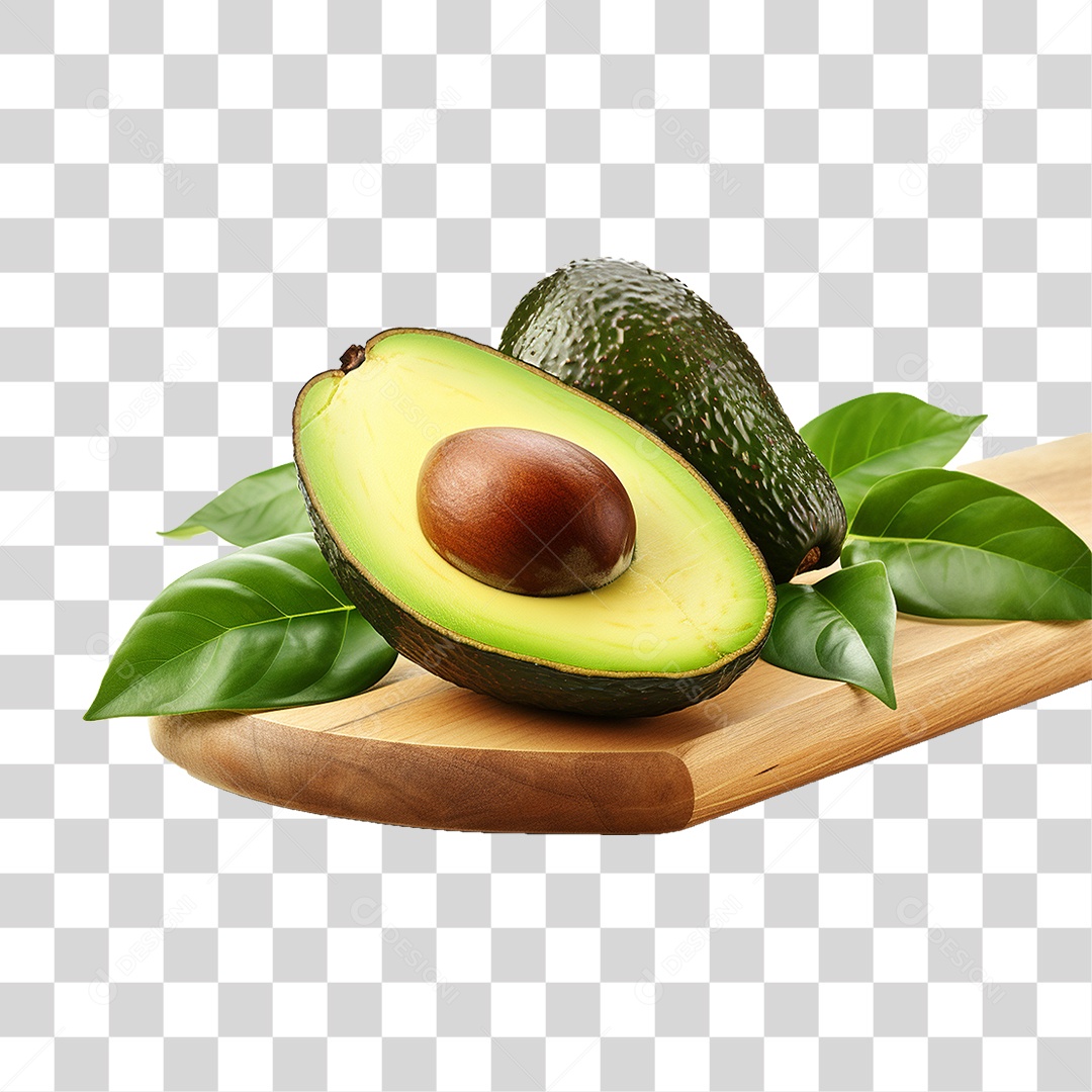 Abacate PNG Transparente