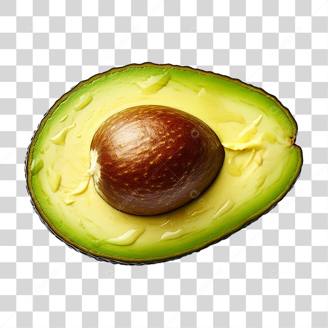 Abacate PNG Transparente