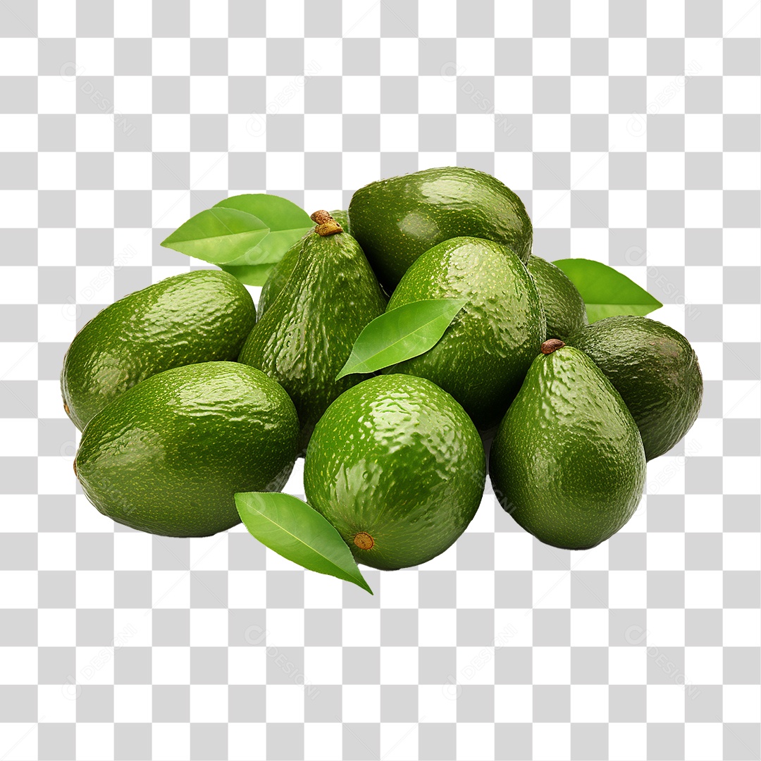 Abacate PNG Transparente