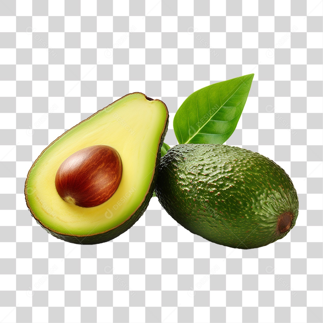 Abacate PNG Transparente