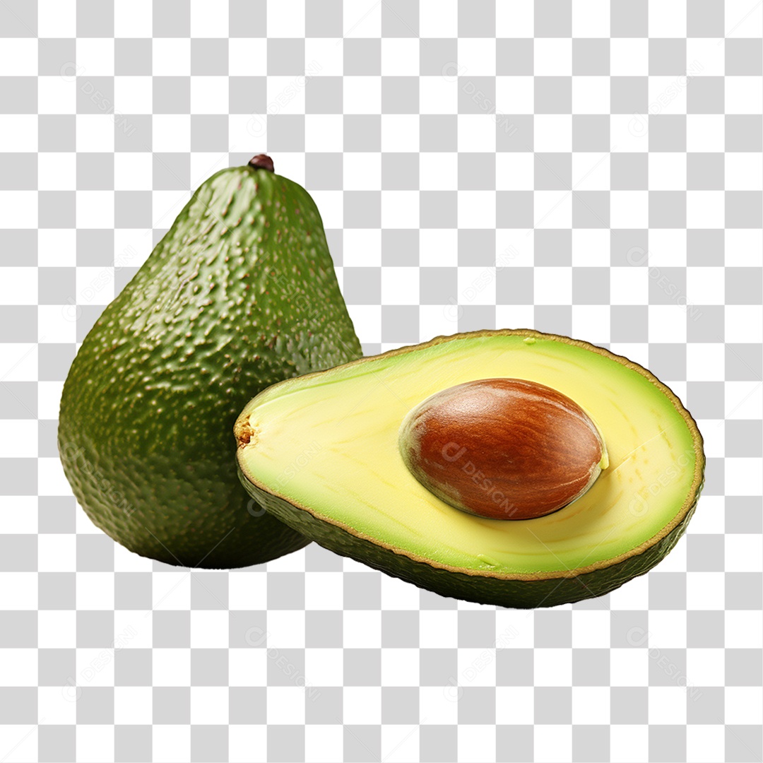 Abacate PNG Transparente