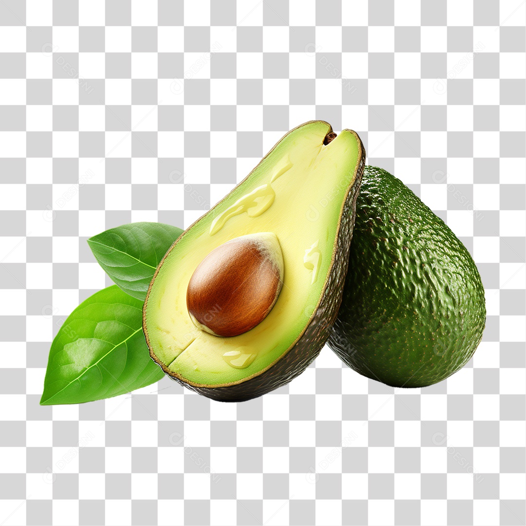 Abacate PNG Transparente