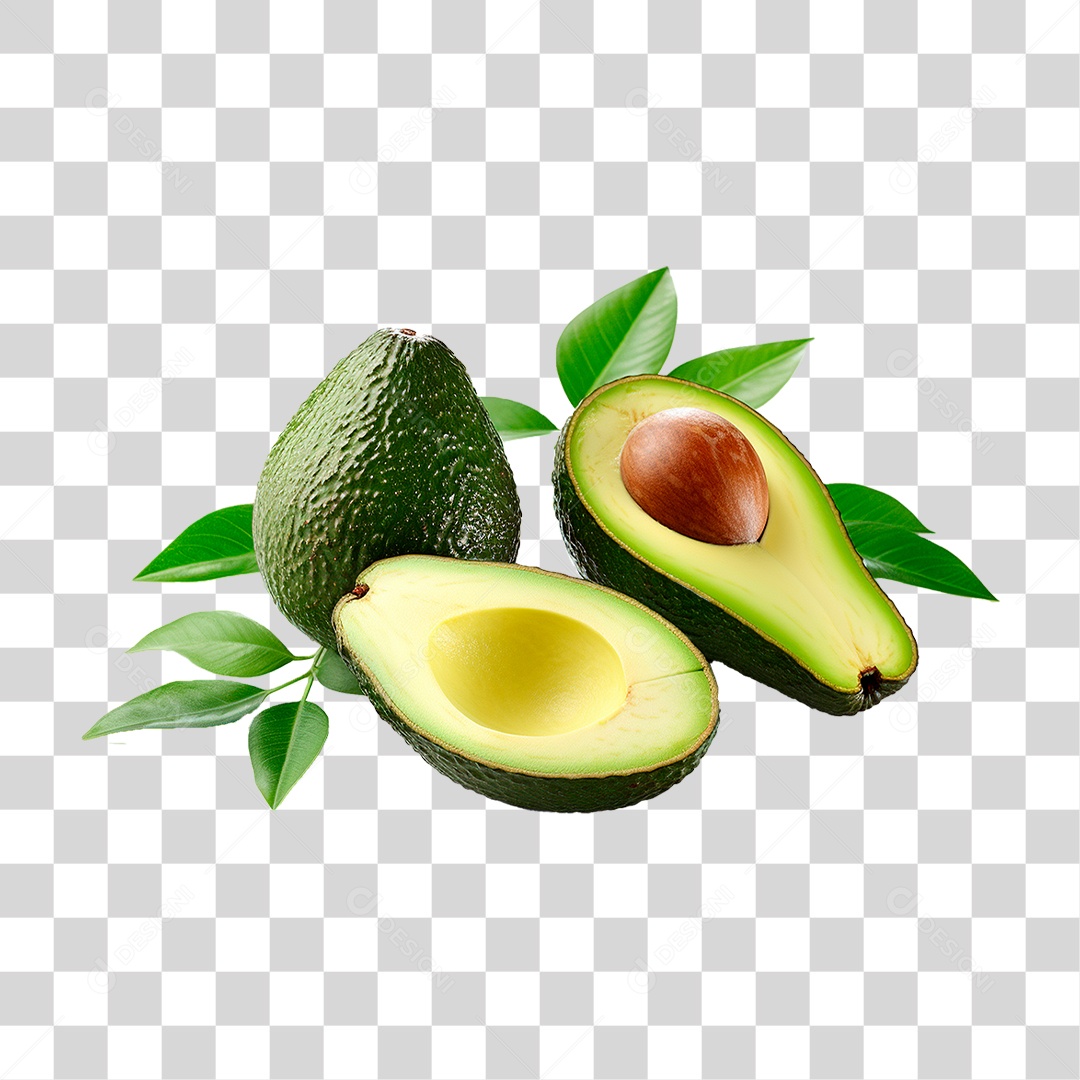 Abacate PNG Transparente