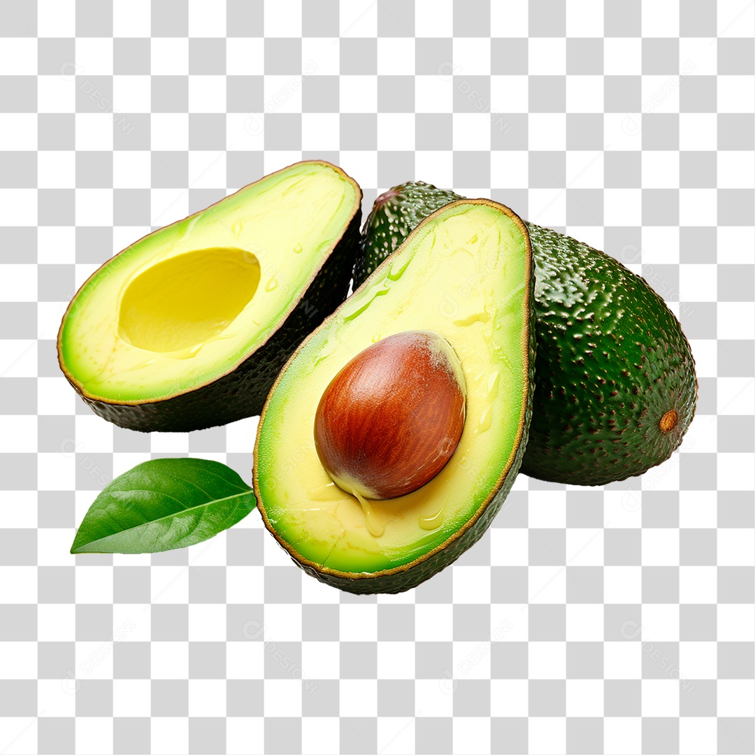 Abacate PNG Transparente