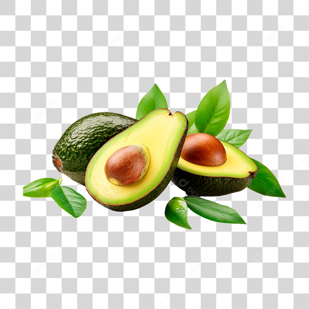 Abacate PNG Transparente