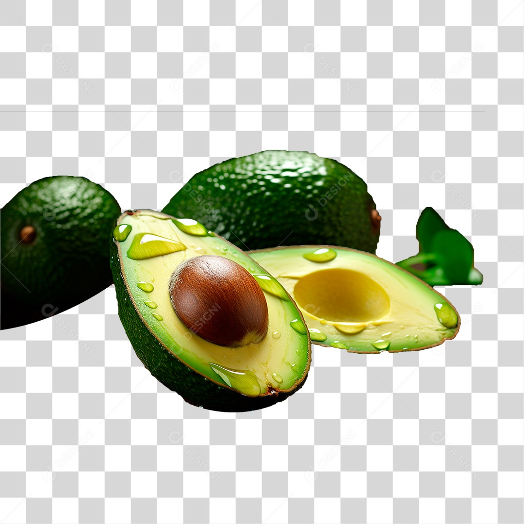 Abacate PNG Transparente