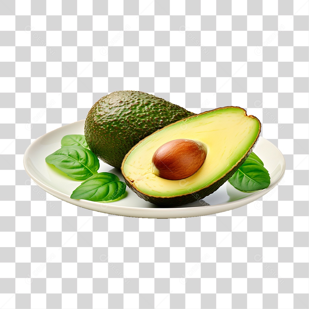 Abacate PNG Transparente