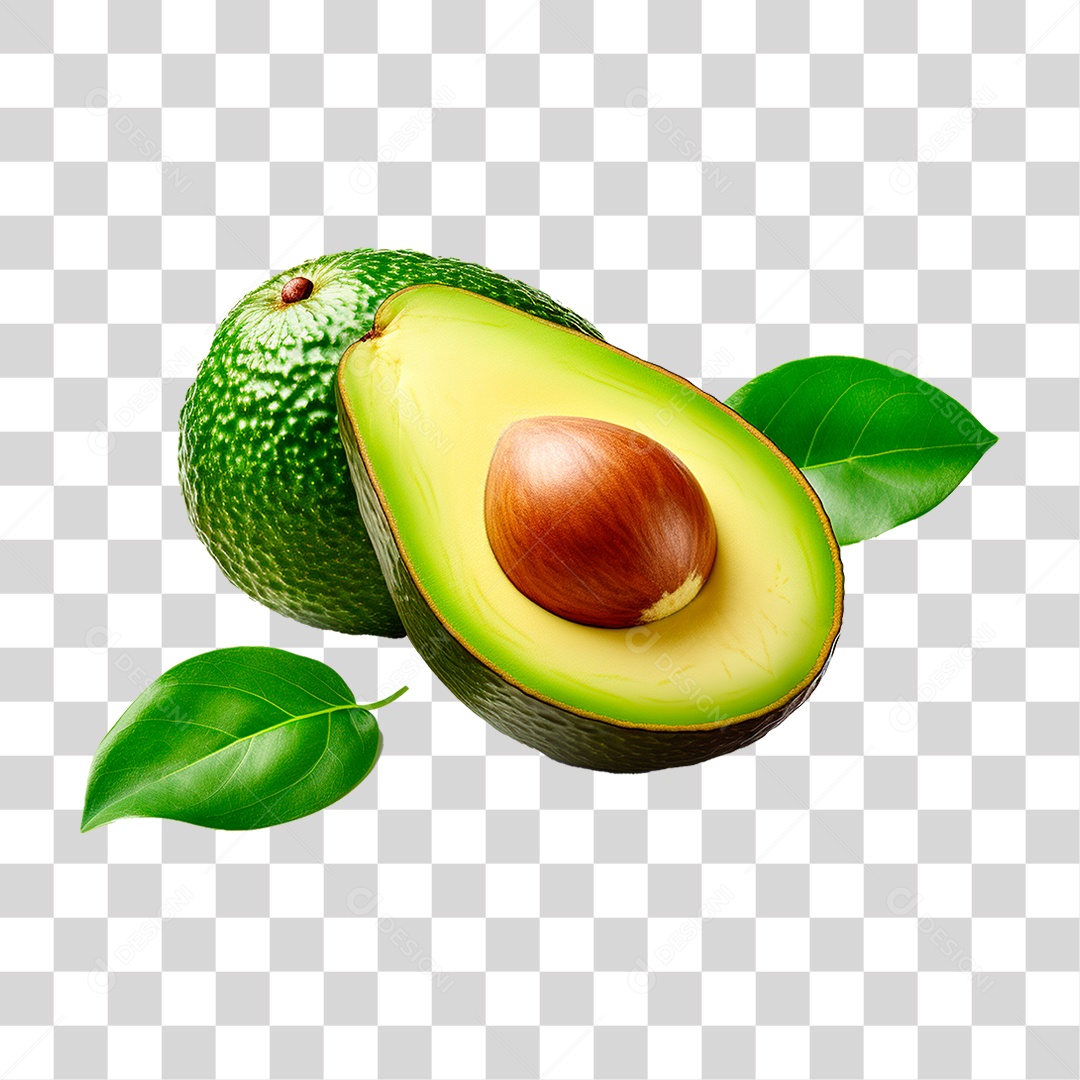 Abacate PNG Transparente