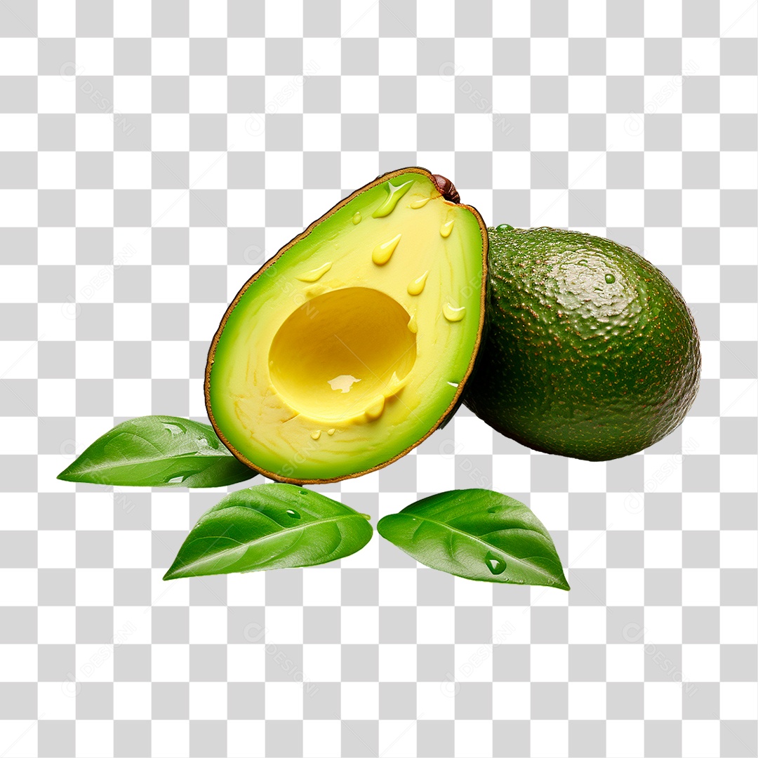 Abacate PNG Transparente