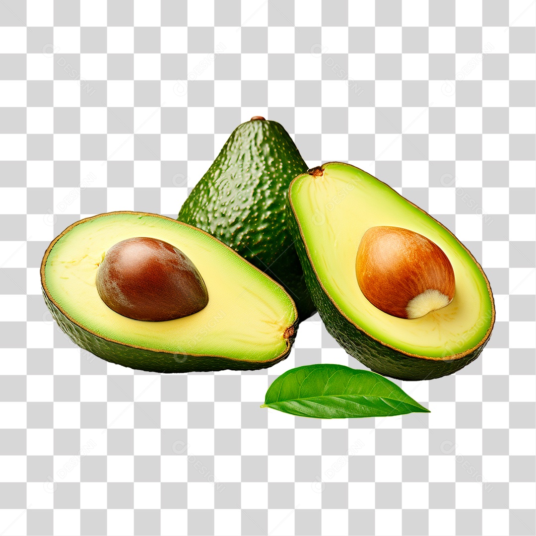 Abacate PNG Transparente