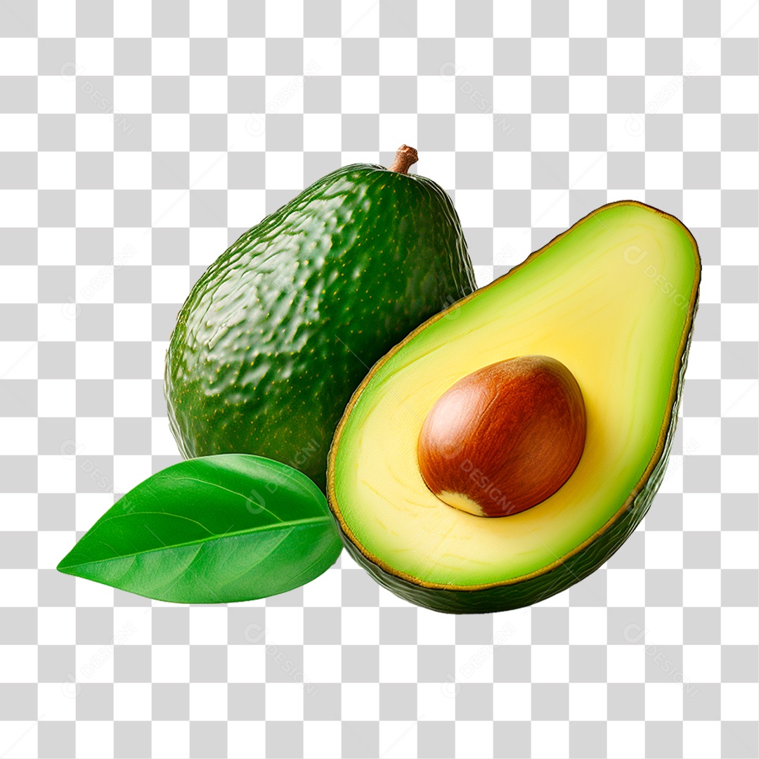 Abacate PNG Transparente