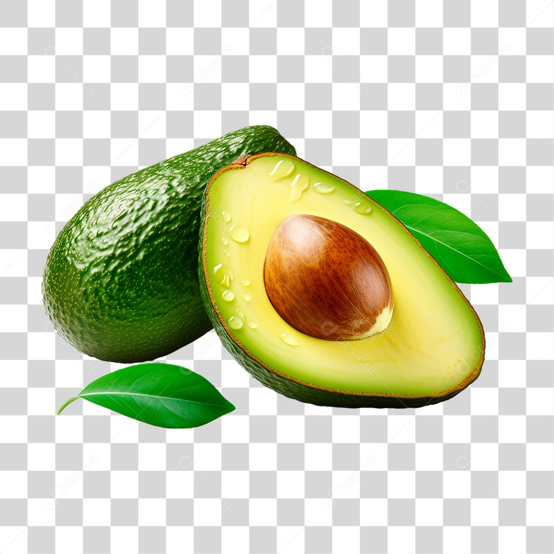 Abacate PNG Transparente