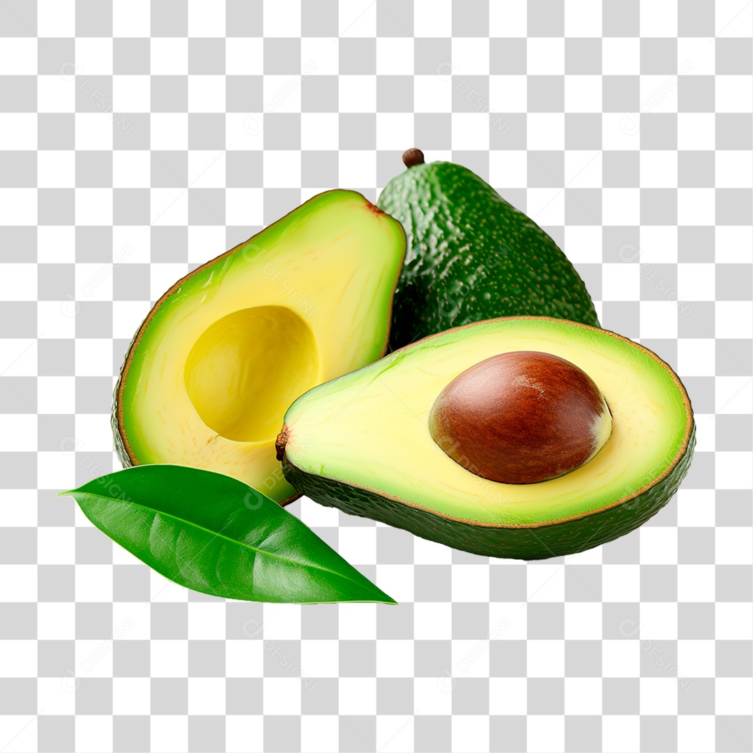 Abacate PNG Transparente