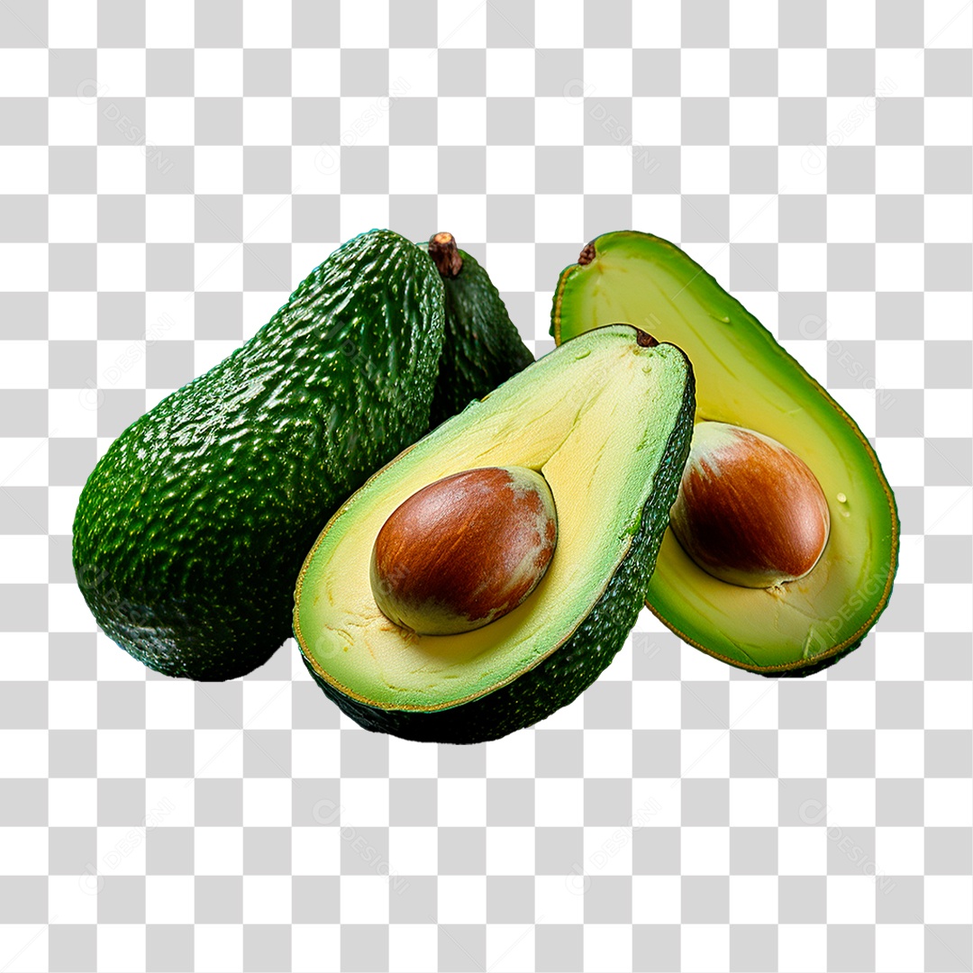 Abacate PNG Transparente