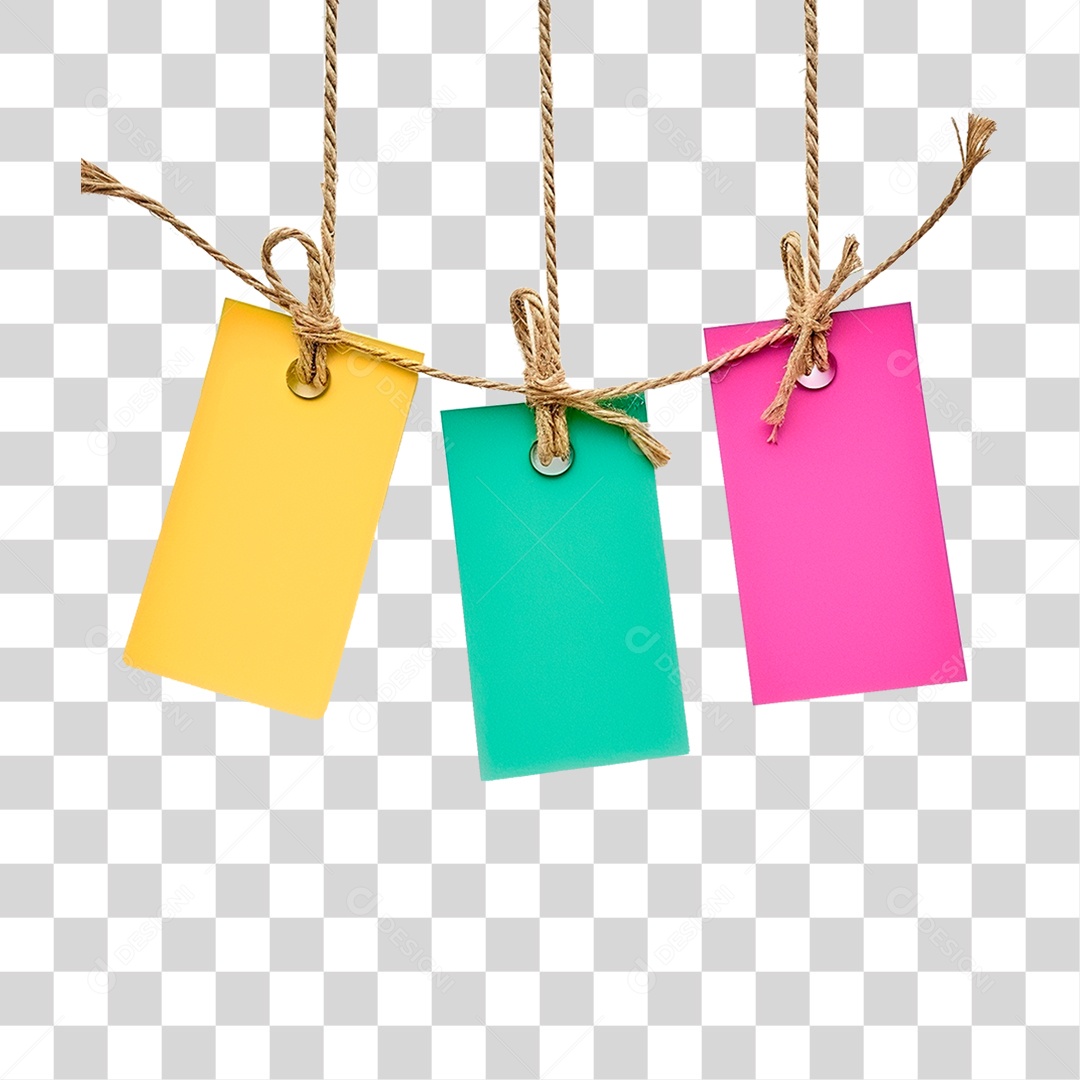 Notas Pendurada PNG Transparente