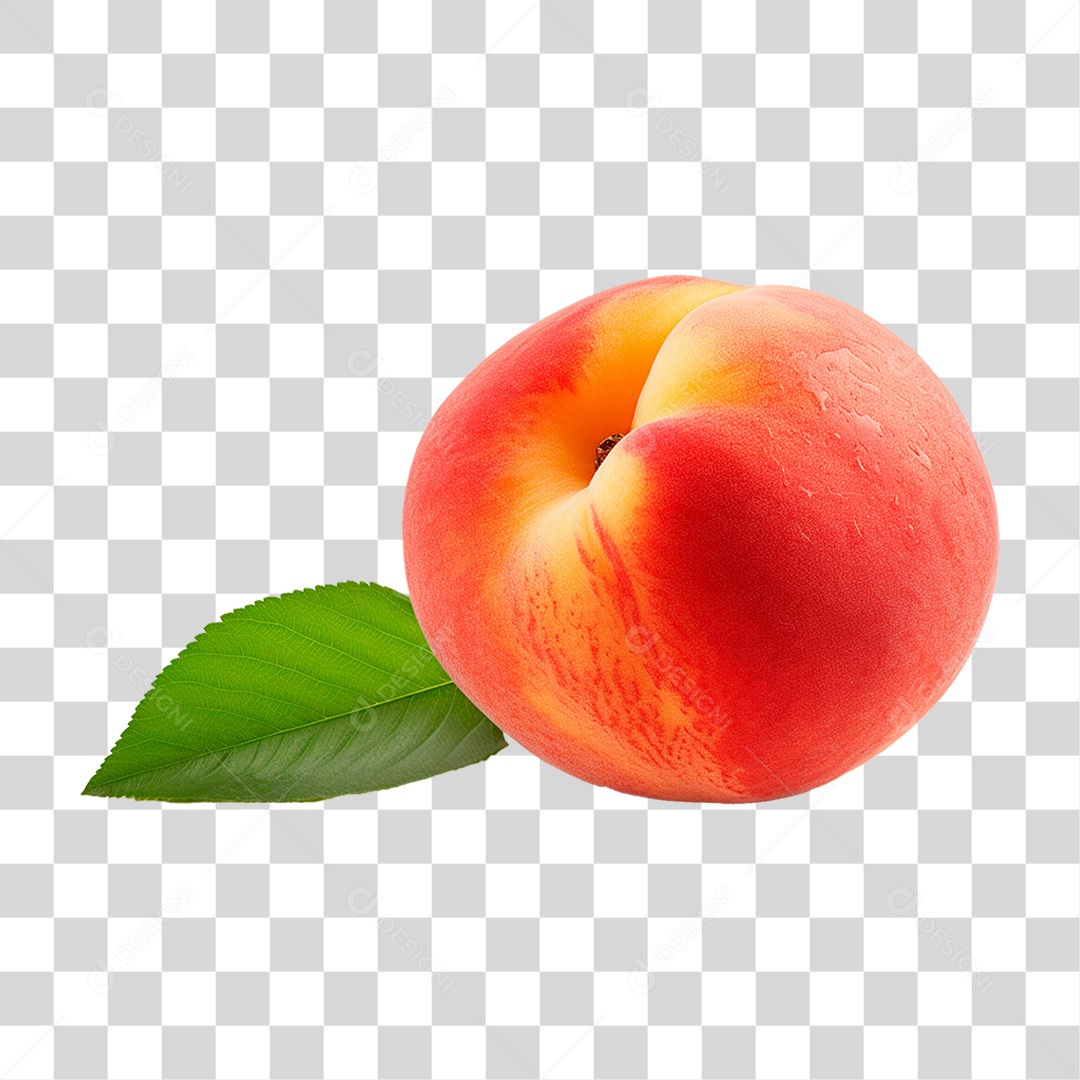 Pêssego PNG Transparente