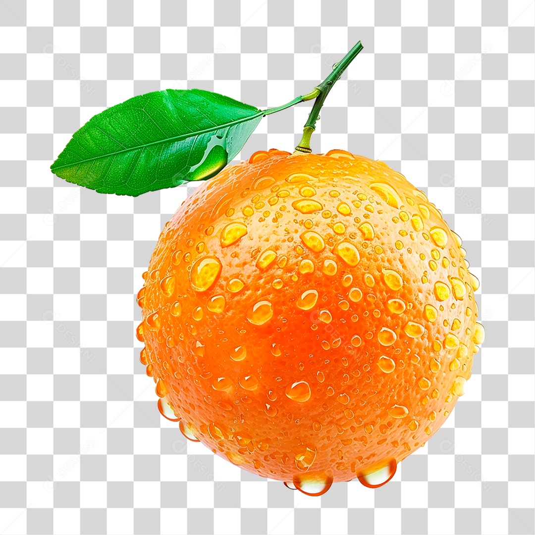 Laranja Madura PNG Transparente