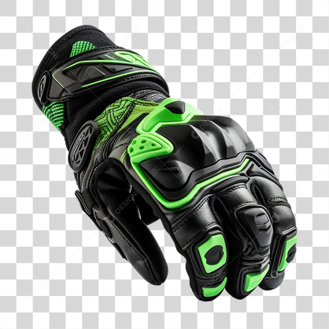 Luvas de Motocross PNG Transparente