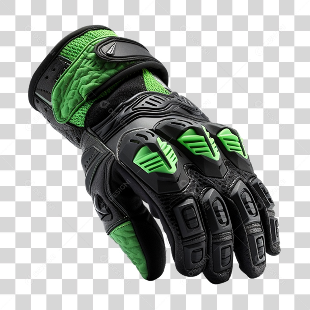 Luvas de Motocross PNG Transparente