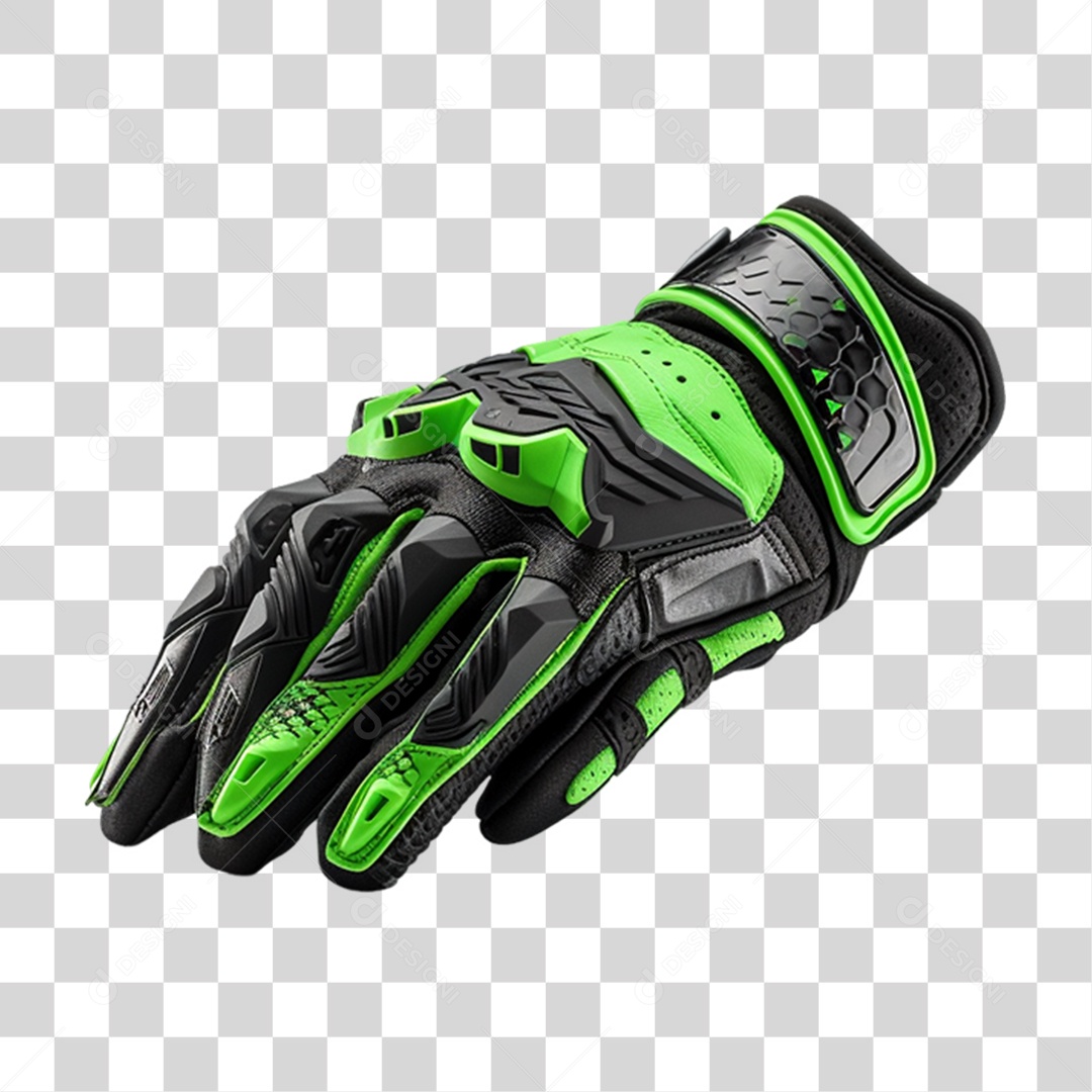 Luvas de Motocross PNG Transparente
