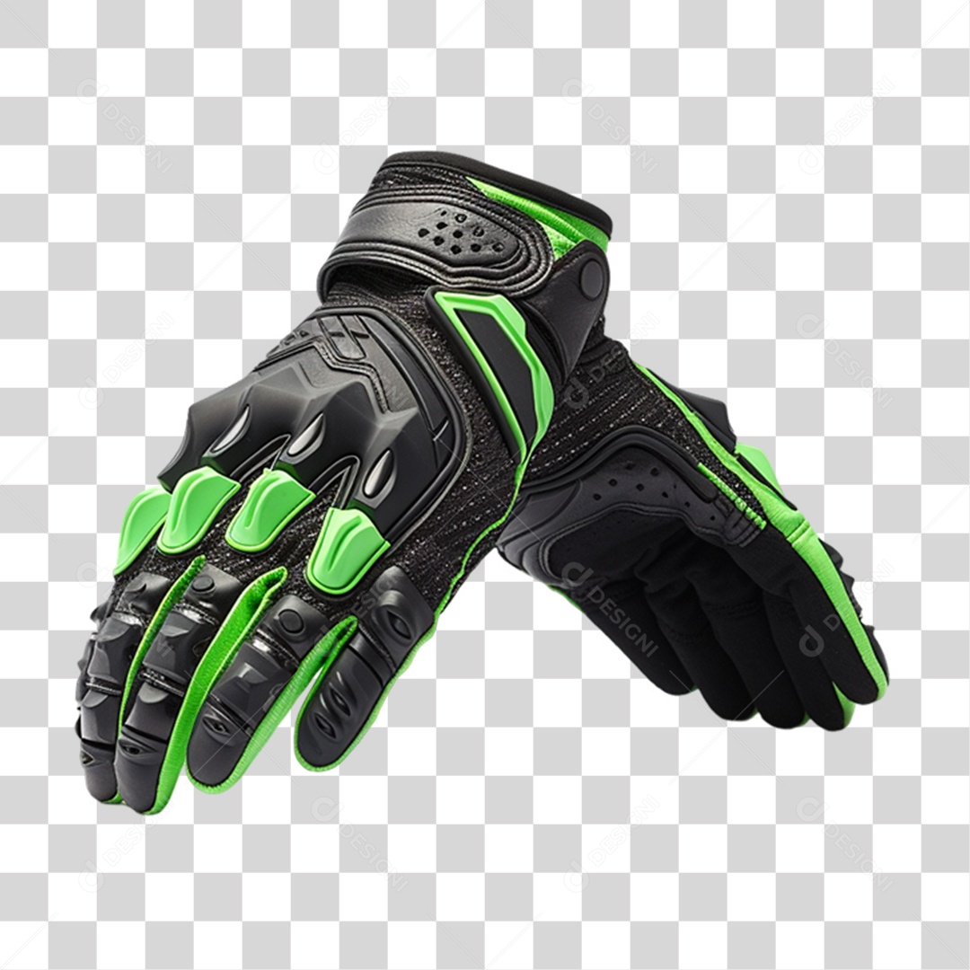 Luvas de Motocross PNG Transparente