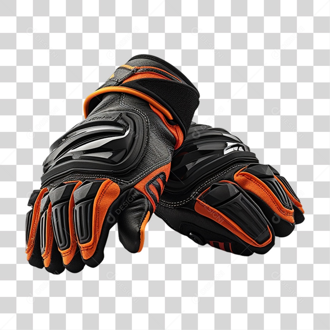 Luvas de Motocross PNG Transparente