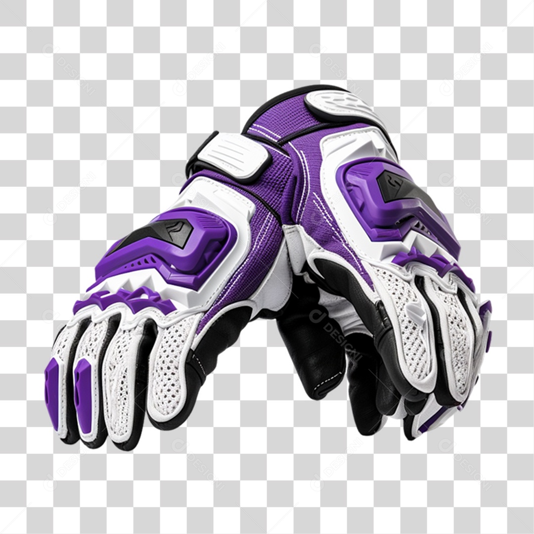 Luvas de Motocross PNG Transparente