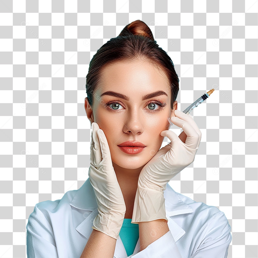 Harmonização Facial Médicos PNG Transparente