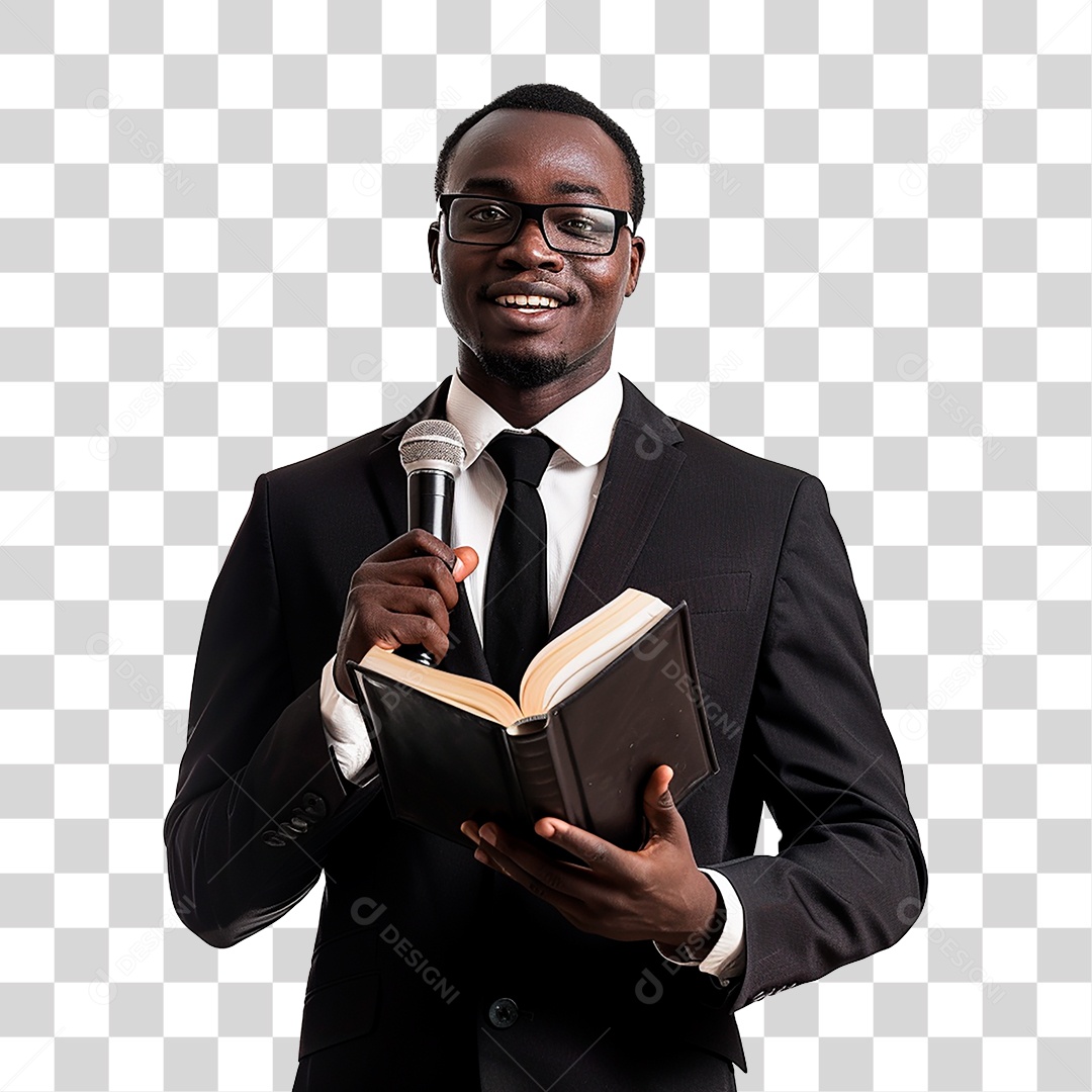 Pastor Igreja Cultos PNG Transparente