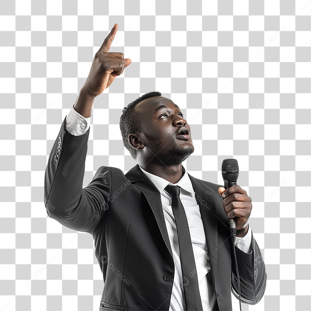 Pastor Igreja Cultos PNG Transparente