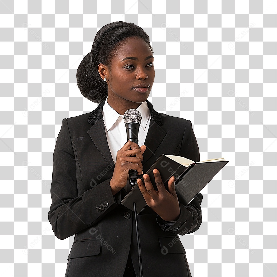 Pastora Igreja Cultos PNG Transparente