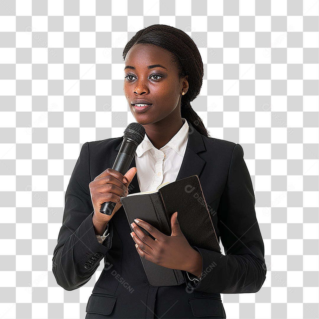 Pastora Igreja Cultos PNG Transparente