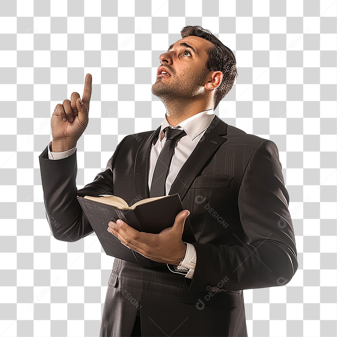 Pastor Igreja Cultos PNG Transparente