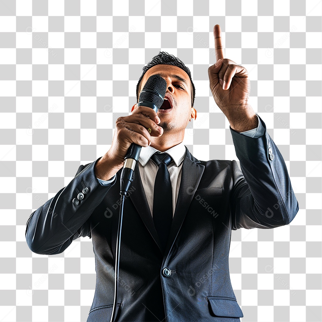 Pastor Igreja Cultos PNG Transparente