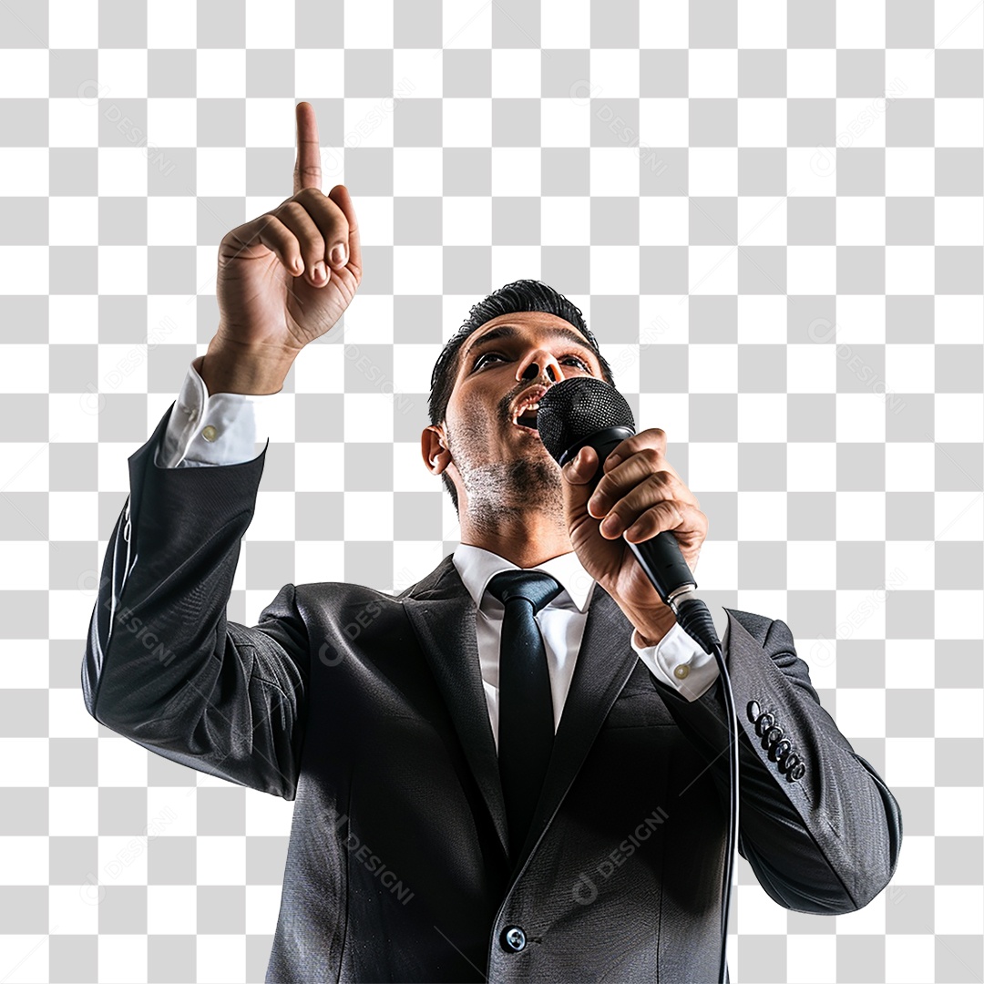 Pastor Igreja Cultos PNG Transparente