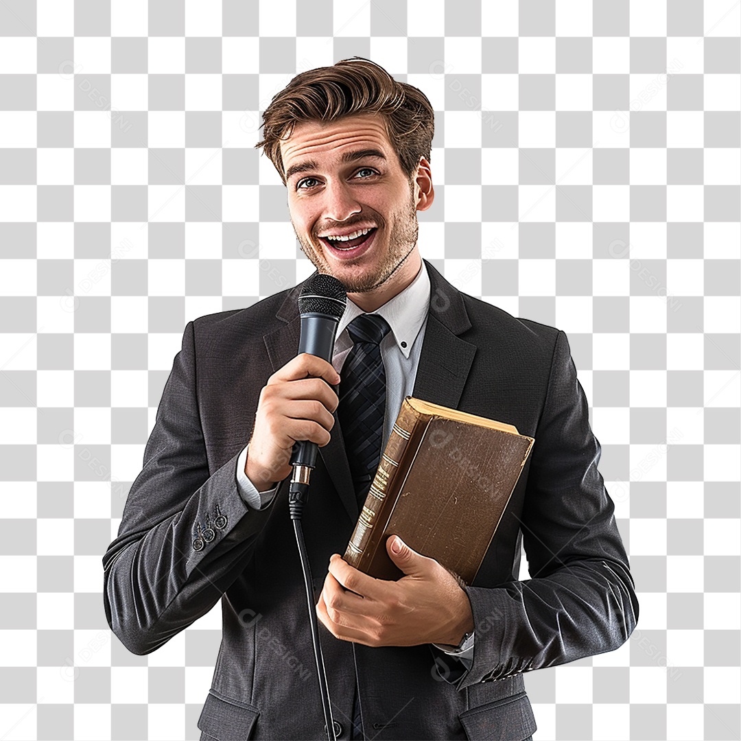 Pastor Igreja Cultos PNG Transparente