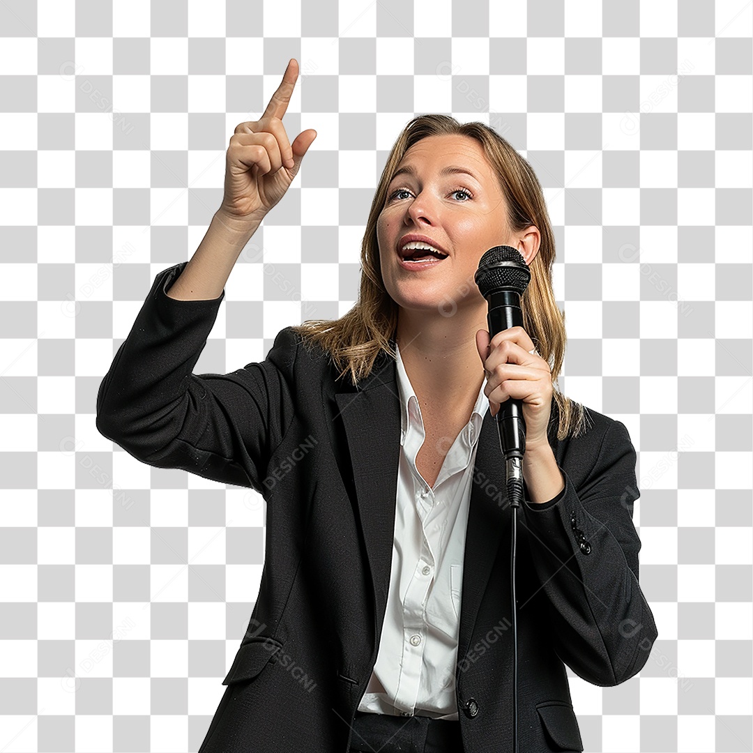 Pastora Igreja Cultos PNG Transparente