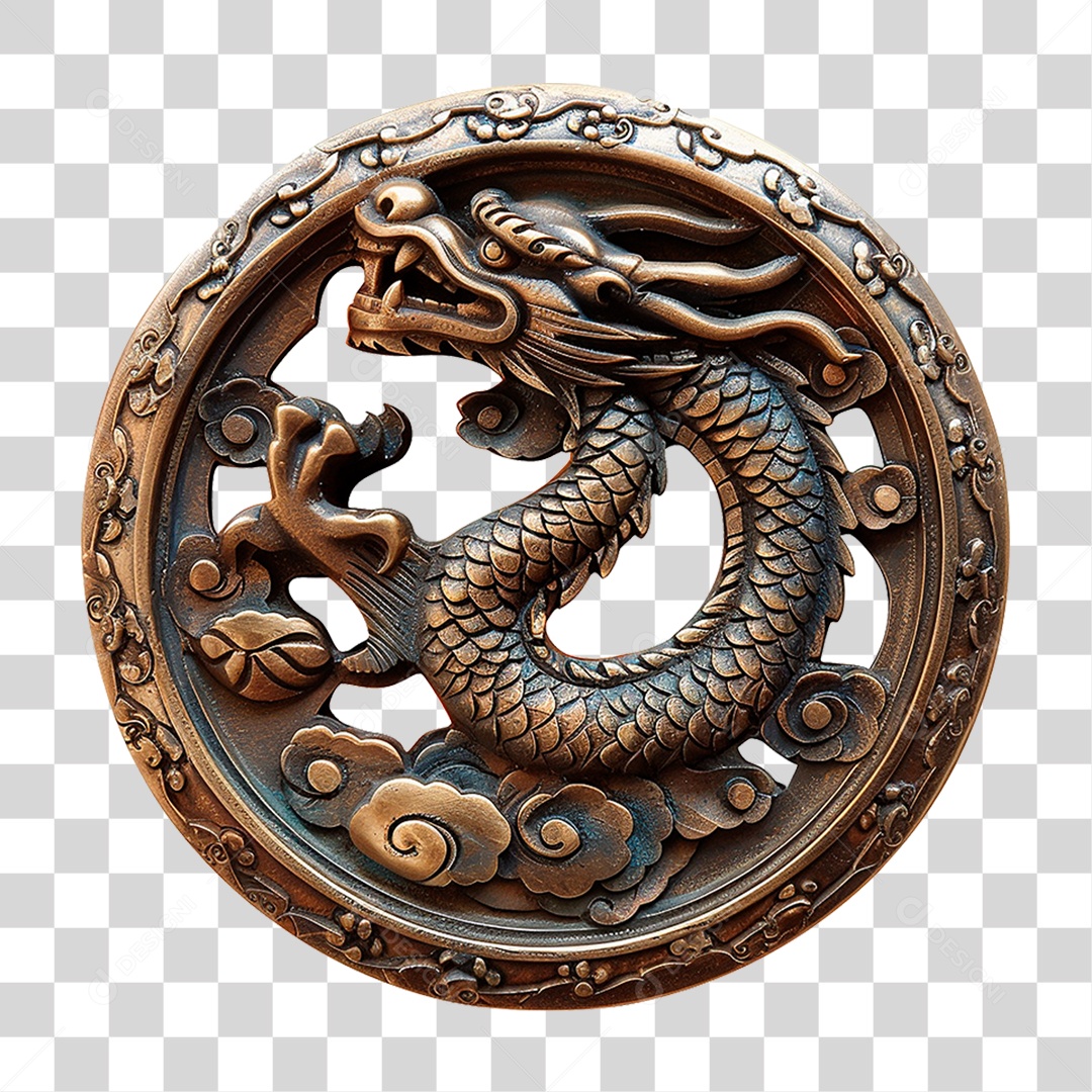 Dragão Chinês PNG Transparente